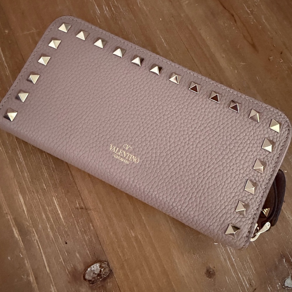 Valentino Garavani Studded Wallet